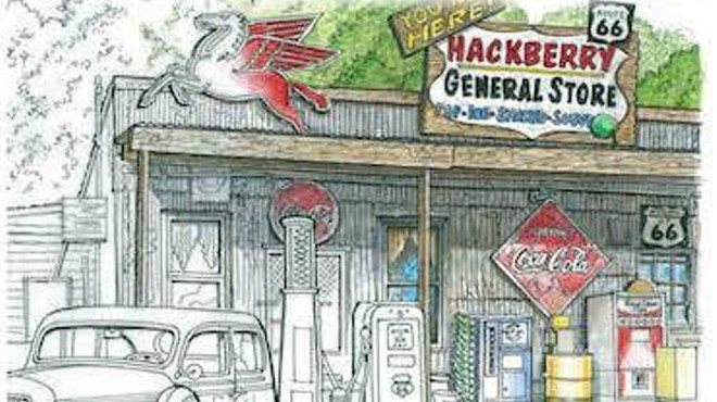 New Adult Coloring Book Shows Off the Wonders of Route 66
