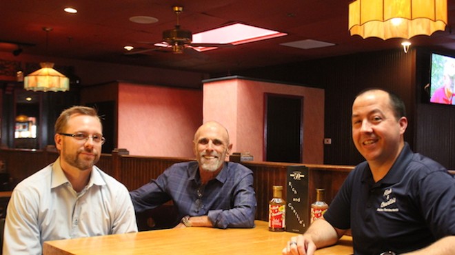 From left: Paul Ronzio, Marty Ronzio and Emil Pozzo Jr. — three members of the family that founded Rich and Charlie's and continues to run it today.