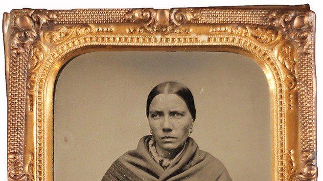 Elizabeth Wohlman's police file photo, taken in 1861. Text adapted from Captured and Exposed: The First Police Rogues’ Gallery in America, by Shayne Davidson.