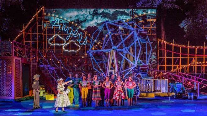 The Muny is selling the Ferris wheel that appeared in All Shook Up.