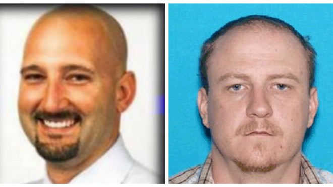 Officer Gary Michael Jr., left, was killed at a routine traffic stop. Ian McCarthy, right, is now in custody.