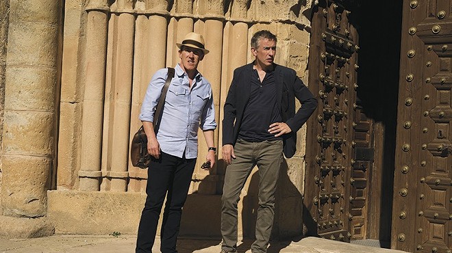 Rob Brydon and Steve Coogan are show-biz friends whose vacations together are work.