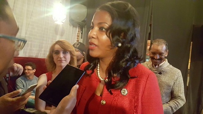 City Treasurer Tishaura Jones, who finished second to Mayor Lyda Krewson in the city's Democratic primary, is one of those leading the progressive charge against Prop P.