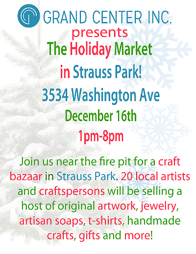 The Holiday Market in Strauss Park