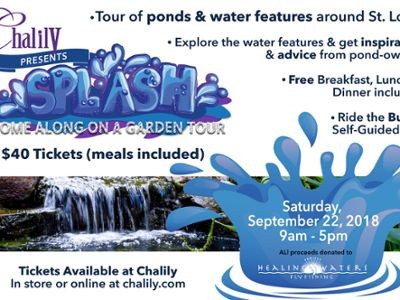 Splash Chalily Charity Pond and Garden Tour
