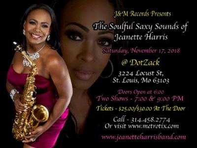 The Soulful Saxy Sounds of Jeanette Harris
