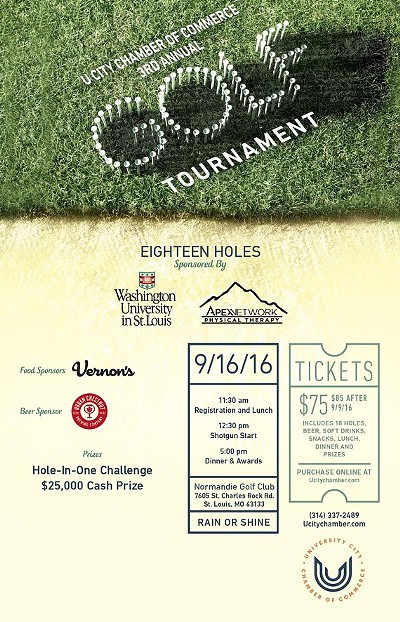 U City Chamber of Commerce Golf Tournament