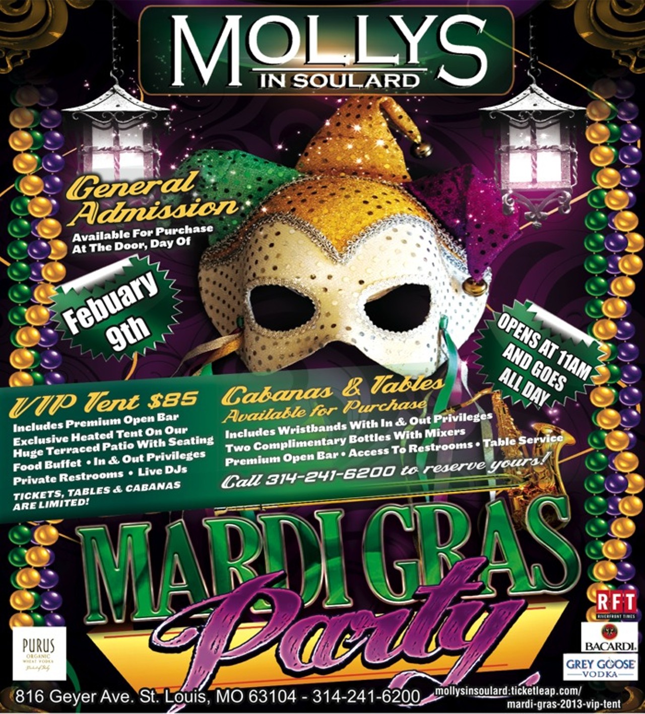 Mardi Gras at Molly's