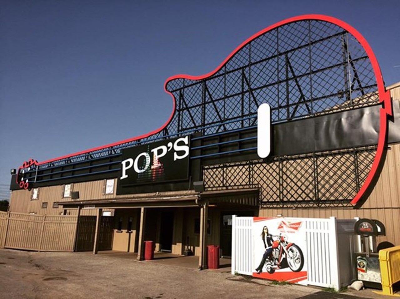 Pop's NightClub & Concert Venue
(401 Monsanto Avenue, Sauget, Illinois; 618-274-6720)
Open "24/7 since 1981" (but closed Sundays from 11 p.m through 8:30 a.m. Monday morning)
Time has no meaning at Pop&#146;s Nightclub. Lesser bars may concern themselves with things like &#147;closing time&#148; and &#147;last call&#148; &#151; not Pop&#146;s. Open 24 hours every day but Sunday, this Sauget spot is for day-drinkers and night-drinkers and everything-in-betweeners.
Photo credit: Courtesy of Ryan Kelley