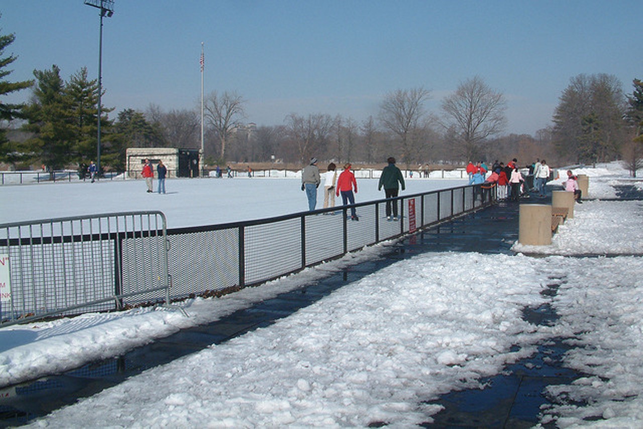 Steinberg Skating Rink is open every day through March 18, no matter the temperature. Let's face it, the cutest winter rom-coms always have a skating scene.Photo courtesy of Flickr / John
