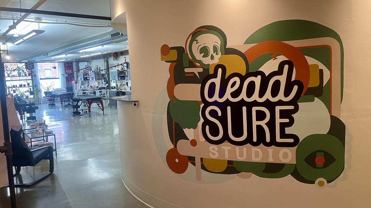 Dead Sure Studio's address is 1006 Olive Street.