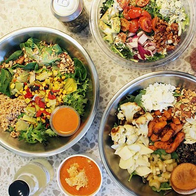 Salads from Neon Greens in The Grove