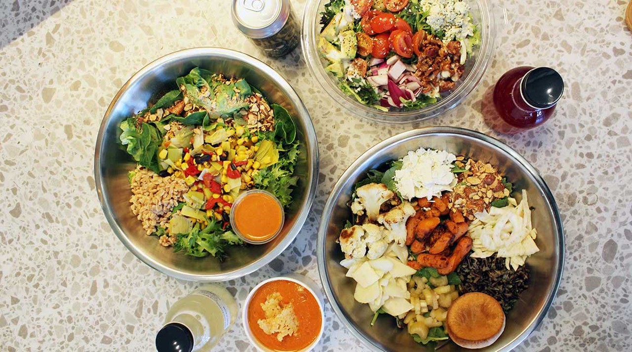 Salads from Neon Greens in The Grove