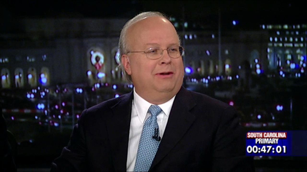 Karl Rove
Somewhere, Karl Rove is still furiously scribbling scenarios on his little whiteboard explaining how Romney can win Ohio.