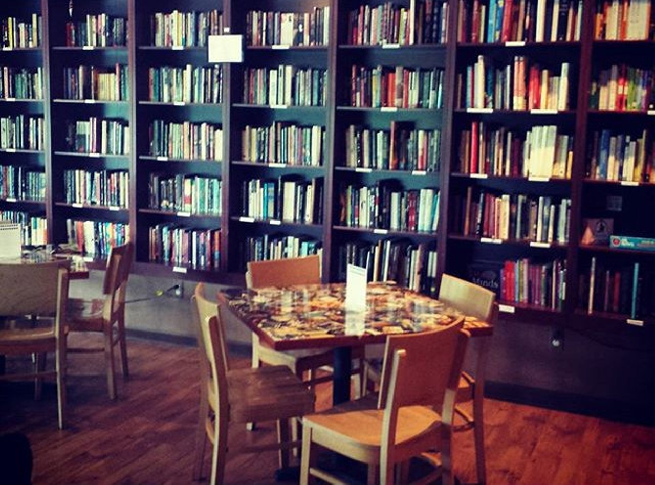 Hang out at Shameless Grounds.
Spend an afternoon at this sex-positive coffee shop reading steamy poetry to each other from the cafe&#146;s human sexuality lending library. Pick up the Kama Sutra and pick out something crazy to try at home. Photo courtesy of Instagram / shamelessgrounds.