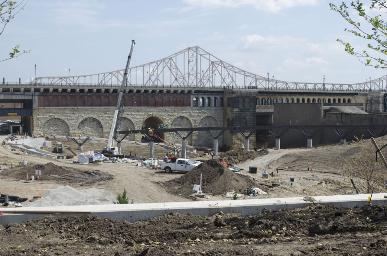 14 Photos Showing the Progress Underway on Arch Ground Renovations