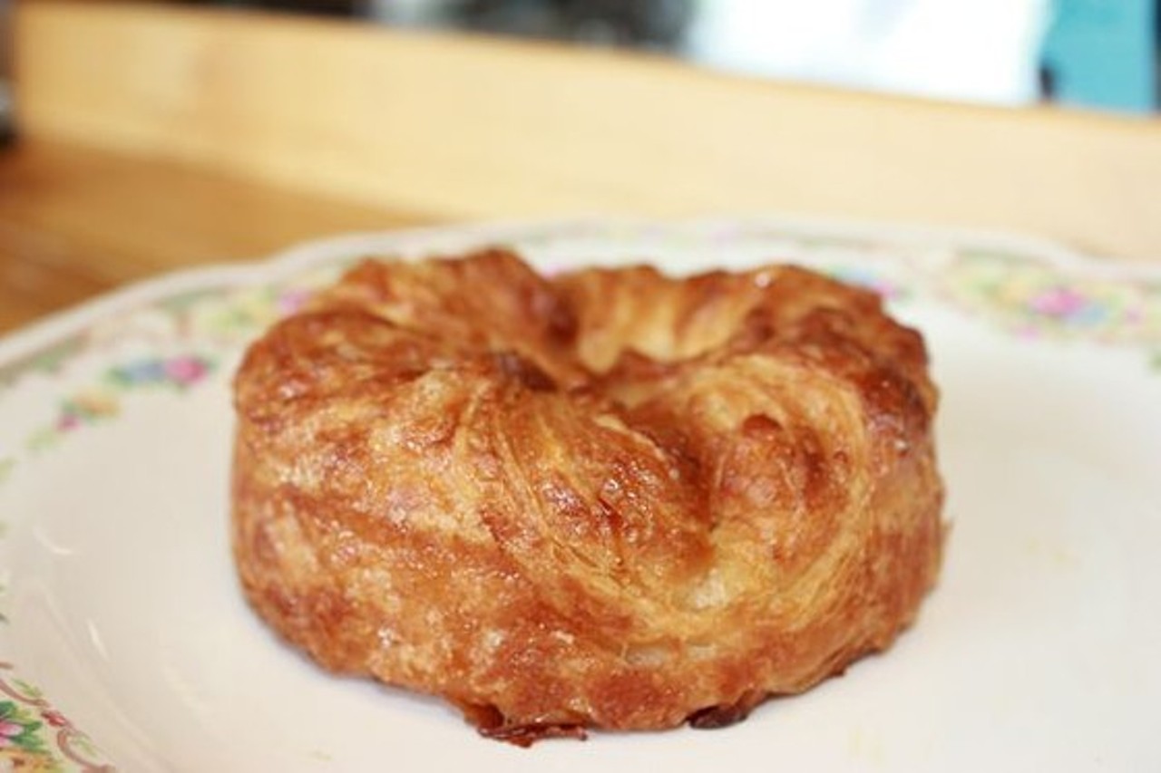Bakery: Pint Size Bakery
3133 Watson Rd.
St. Louis, MO 63139
You haven't truly lived until you've tried the salted caramel croissant at Pint Size Bakery. Stand in line for one of these on a Saturday, and you'll understand why it's as hyped here as the cronut is in New York City. You can thank us later. Photo by Cheryl Baehr.