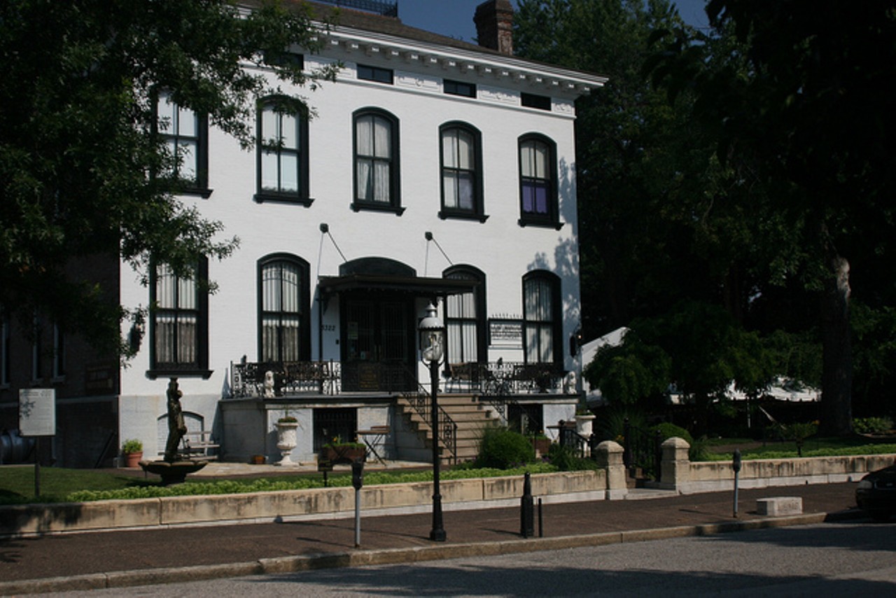 The Lemp Mansion Restaurant and Inn
3322 Demenil Pl.
St. Louis, MO 63118
(314) 664-8024
You can get a chill up your spine along with a hearty meal in an evening at Lemp Mansion. The house was once the home of the Lemp family, the first lager beer brewers in the U.S. -- and after various family tragedies, it also became the location of three out of four Lemp family suicides. Today the building is a restaurant and inn and offers ghost hunting, mystery dinner theater and other events. So are the ghosts still there? Visit to find out. Photo courtesy of Flickr / Paul Sableman