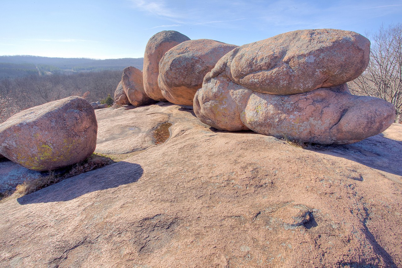 Visit Elephant Rocks State Park
Rocks as big as elephants that you can climb? This is a must-visit destination for rock lovers.
Photo courtesy of Brad Kebodeaux / Flickr