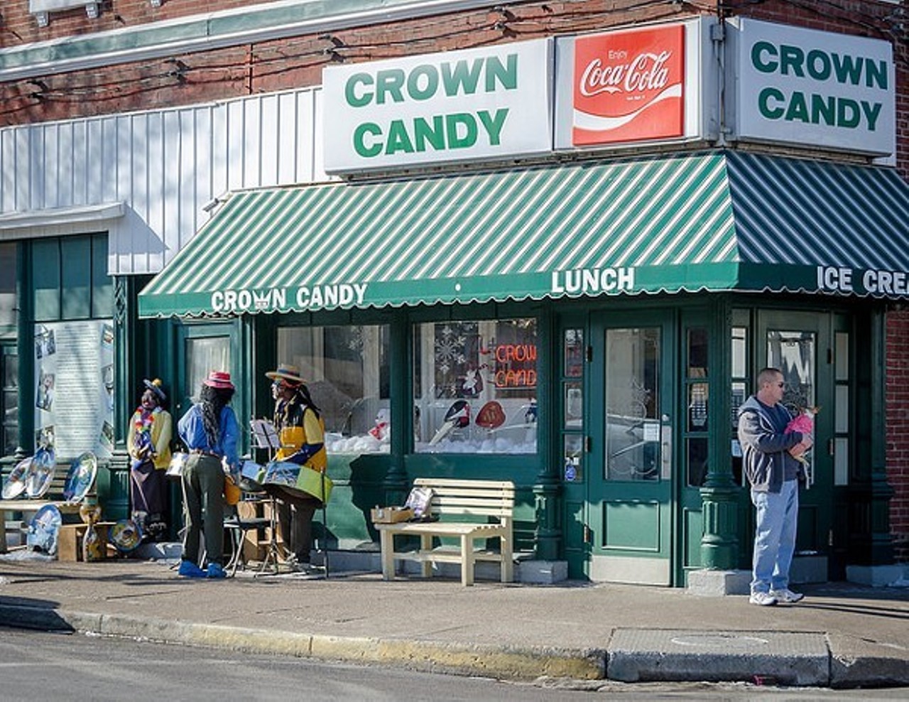 Eat rock candy
For your rock candy (or any other candy needs, really), a true St. Louisan must visit Crown Candy Kitchen.
Photo courtesy of Keith Yahl / Flickr