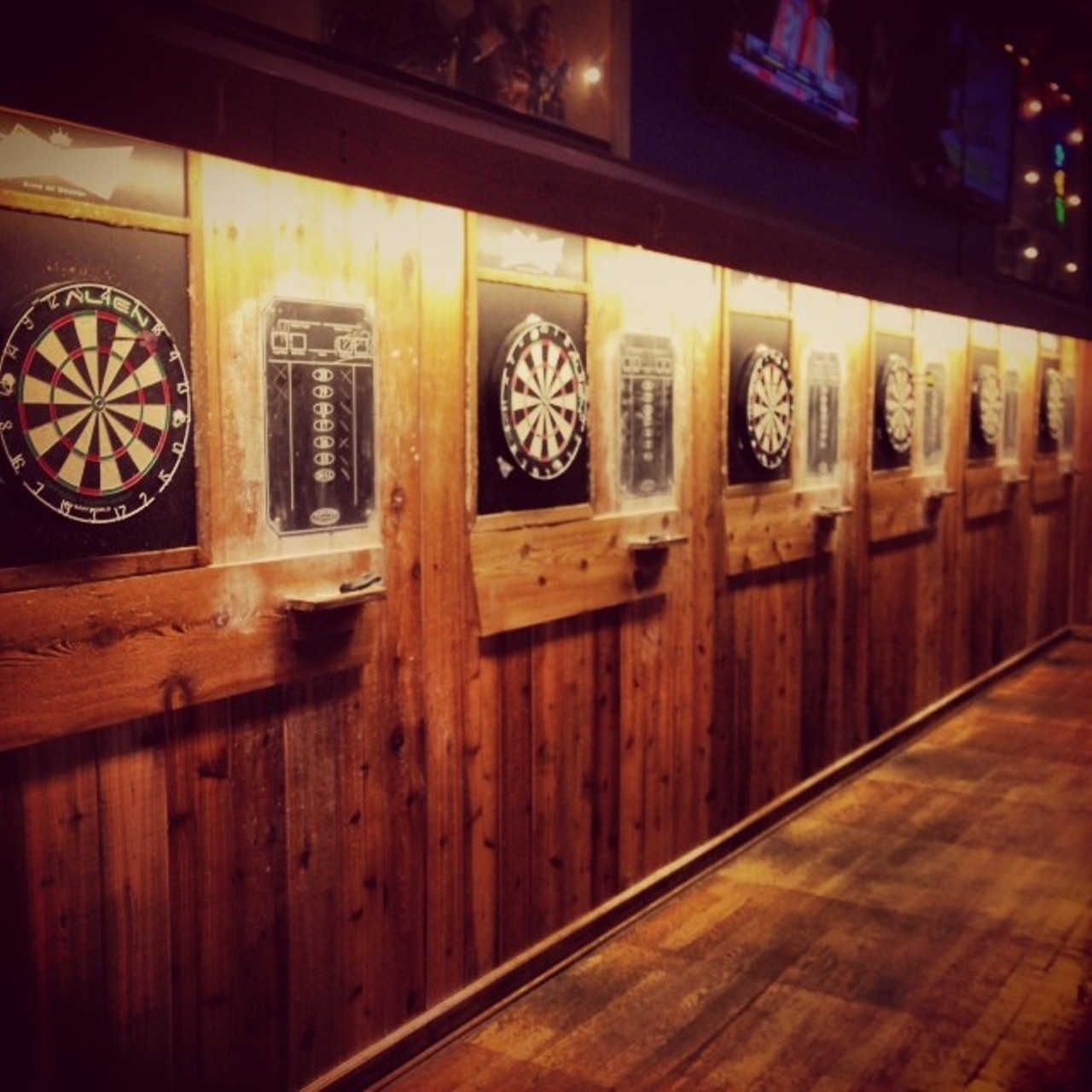 If your mom is competitive, take her to the Blueberry Hill open dart tournament.
6504 Delmar Blvd. 
St. Louis, MO 63130
(314) 727-4444
The greatest sport in the indoor league is a favorite of moms who enjoy a beer and a smoke -- that's why Blueberry Hill's smoking area is attached to the darts room. Mother's Day is the championship day in the nation's longest running tourney, which takes place all weekend. Let Mom show off her skill, or just come to watch and grab a drink. It's a win either way. Photo courtesy of Flickr / Frank Reedy.