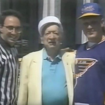 Uncle Leonard        Described by one of our staffers as a deep well of "anti-charisma," Uncle Leonard knew he needed something snazzy to catch the attention of the public, so he always scored good guest stars in his commercials, like Brett Hull's mullet.    Photo courtesy of YouTube