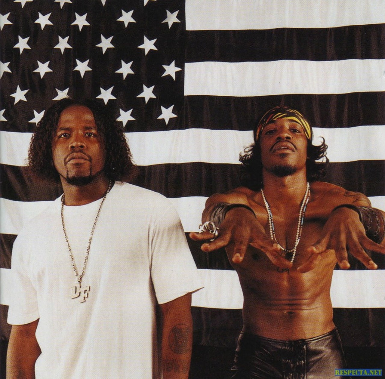 Outkast - Stankonia (2000)
The fourth album by Atlanta's Outkast, released in 2000. By 2011, Andre 3000 and Big Boi might be more famous for their solo work, but this record should take America back to a time and place. This album is full of hits like "So Fresh, So Clean," "Ms. Jackson" and "B.O.B."