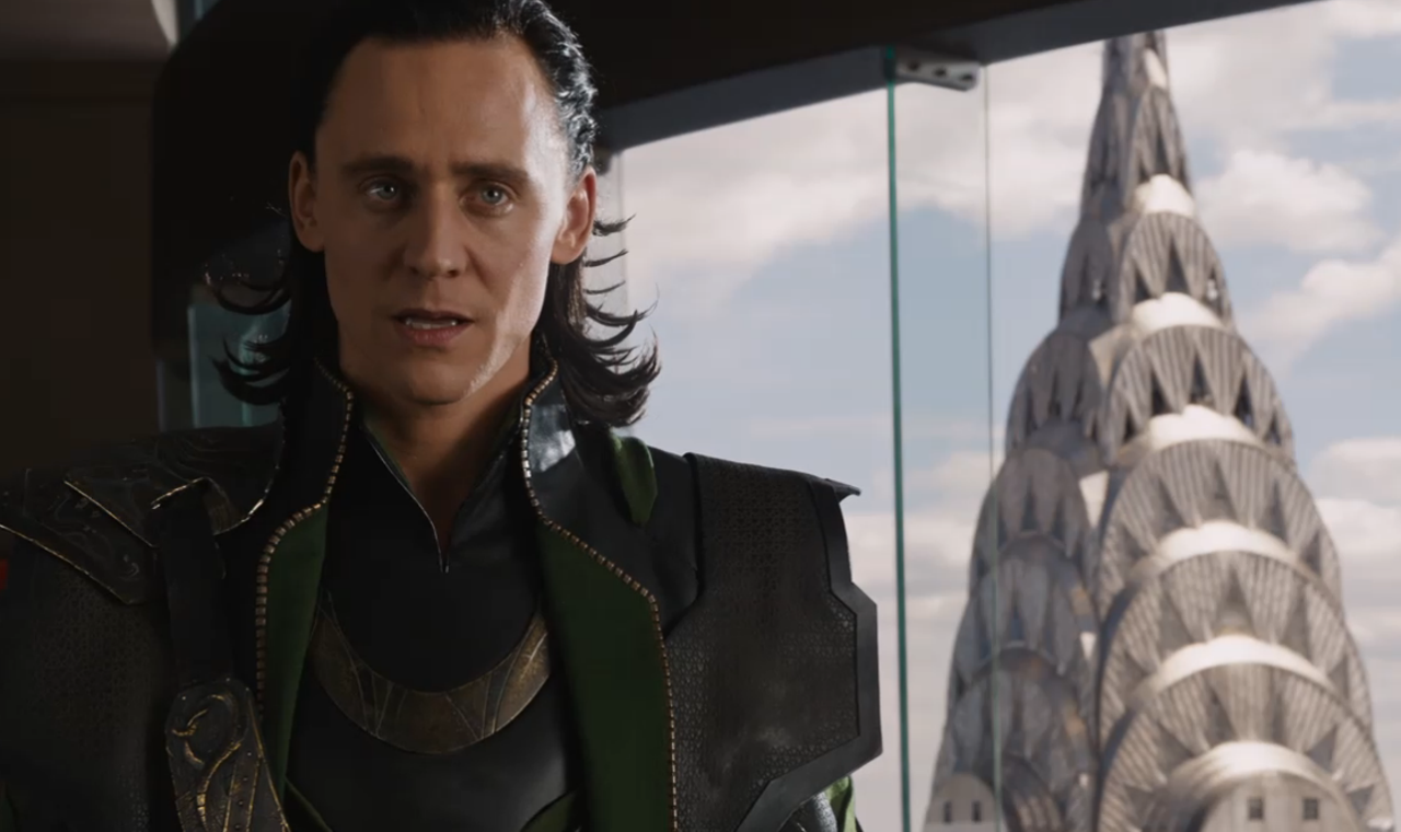 6. Loki (Tom Hiddleston) in&nbsp;The Avengers
Read Superheroes Bump Superegos in Joss Whedon's All-Star Avengers