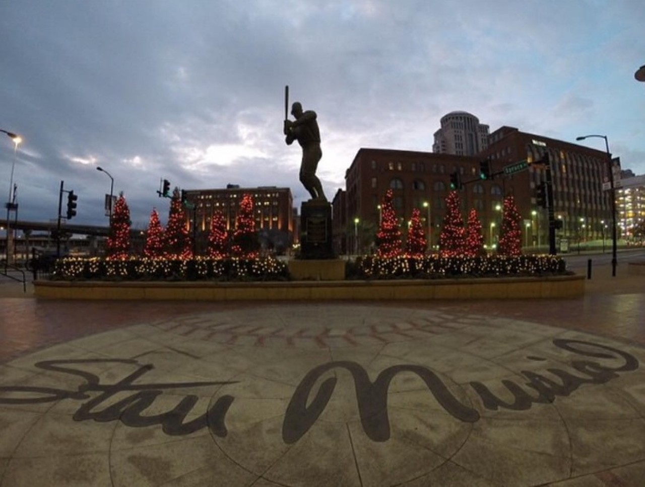 The Stan Musial statue
Stan is such the man that he deserves his own picture -- separate from the stadium. Photo courtesy of Instagram / someguyfromstl.