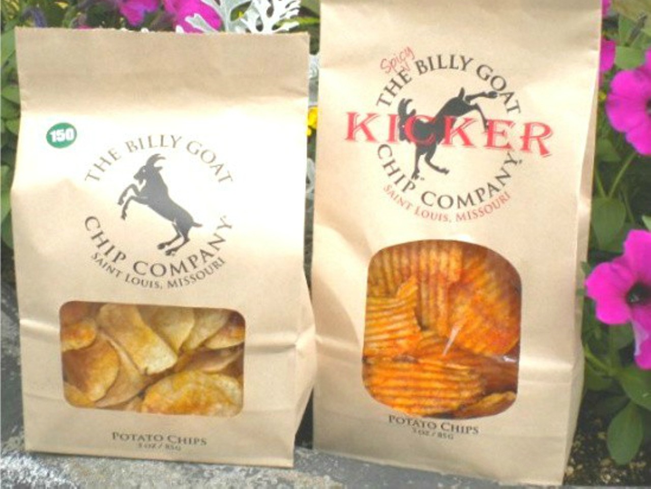 Billy Goat Chips
Billy Goat Chips so effortlessly crunchy and substantial that you won't even be tempted to tilt that brown bag into your maw. You'll want to savor these babies chip by chip.
Photo credit: Deborah Hyland