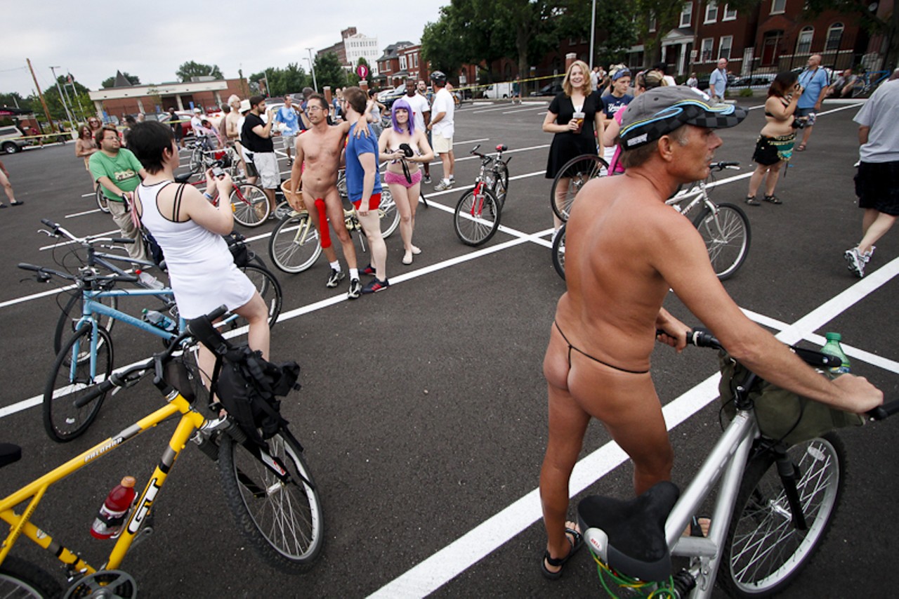 2011 World Naked Bike Ride (NSFW)