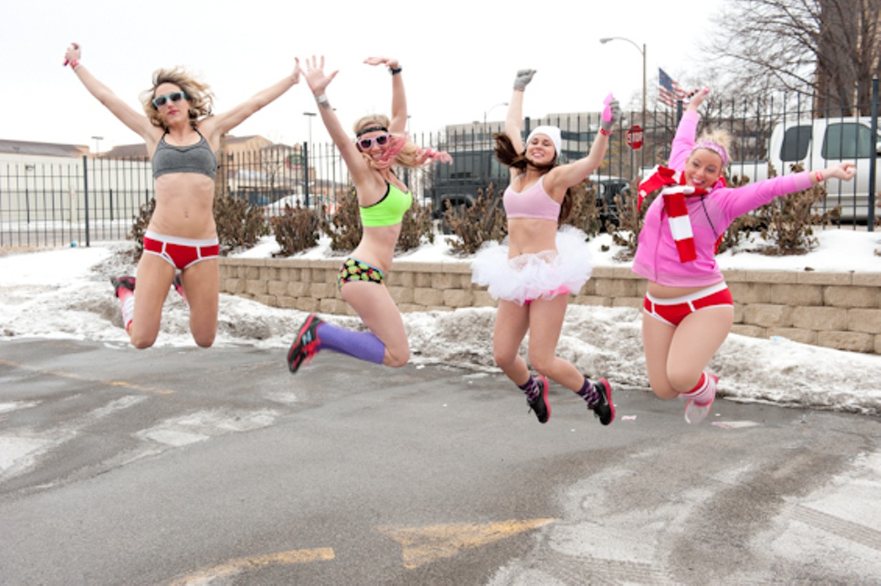 2014 Cupid's Undie Run in St. Louis