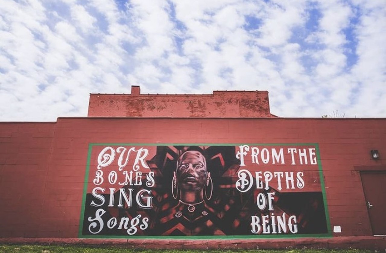&#147;We Are&#133;&#148;
Old North (2624 N. 14th Street)
This artwork is apart of the Imagined Futures Series by Christopher Burch and Central Print.
Photo credit: Tracy Jane Weidel / @muralsofstlouis on Instagram