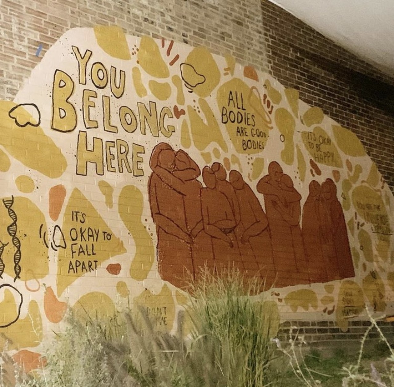 &#148;You Belong Here&#148;
The Grove at Rise Coffee STL (4176 Manchester Avenue)
Art by Victoria Emanuela and Caitie Metz of On Being In Your Body
Photo credit: Riverfront Times / @riverfronttimes on Instagram