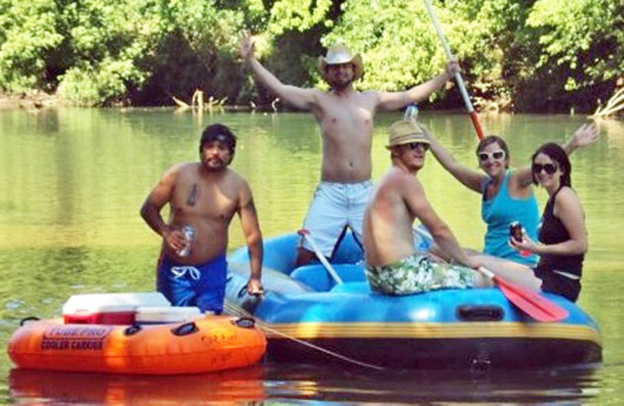 6. Float trips. While authorities have cracked down in recent years by banning beer bongs, Jell-O shots and Mardi Gras beads on some of the state's rowdiest rivers, float trips remain a damn good time and something of a summertime rite of passage for those looking to connect with their inner hoosier.
