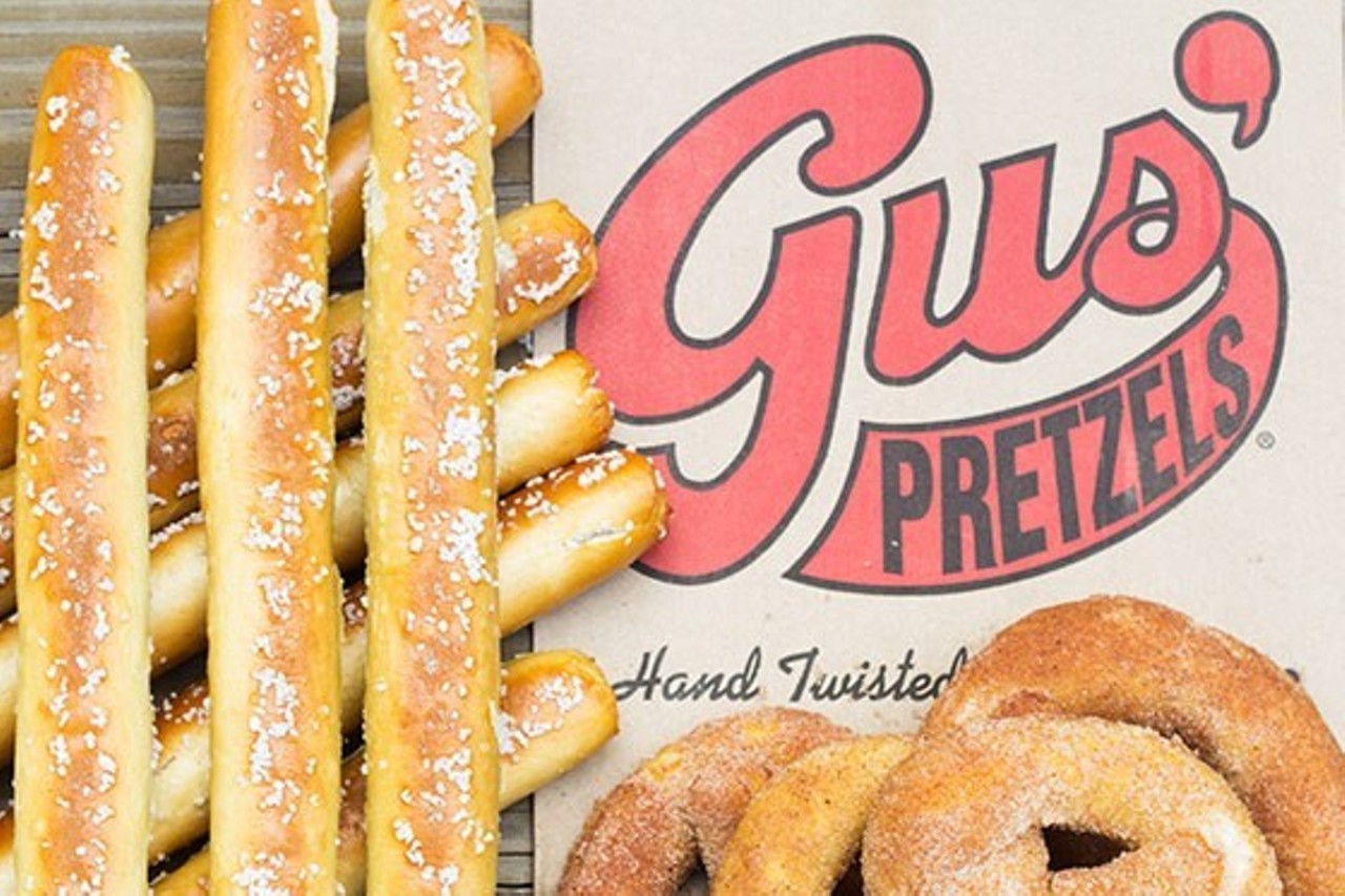 Gus' Pretzels
(1820 Arsenal Street, 314-664-4010)
Everybody enjoys this salty St. Louis classic.
Find out more here.
Photo credit: Mabel Suen