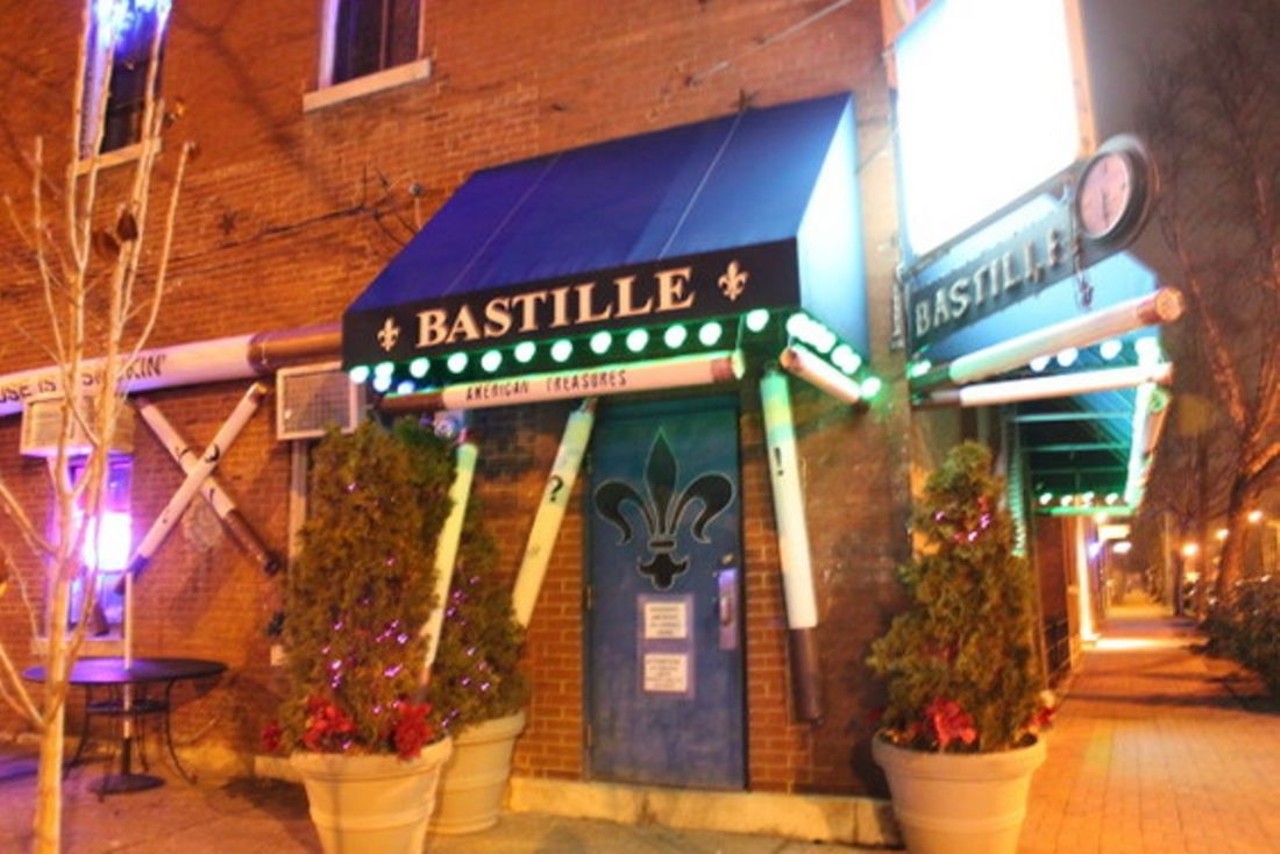 Bastille 
1027 Russell BoulevardSt. Louis, MO 63104(314) 664-4408
Bastille has been holding it down as Soulard&#146;s premiere gay bar for years. Appropriately, its style is heavily influenced by the New Orleans Mardi Gras scene. This is the place to visit if you want to drink buckets of booze and maybe loose a little bit of clothing.
Photo courtesy of RFT file photo