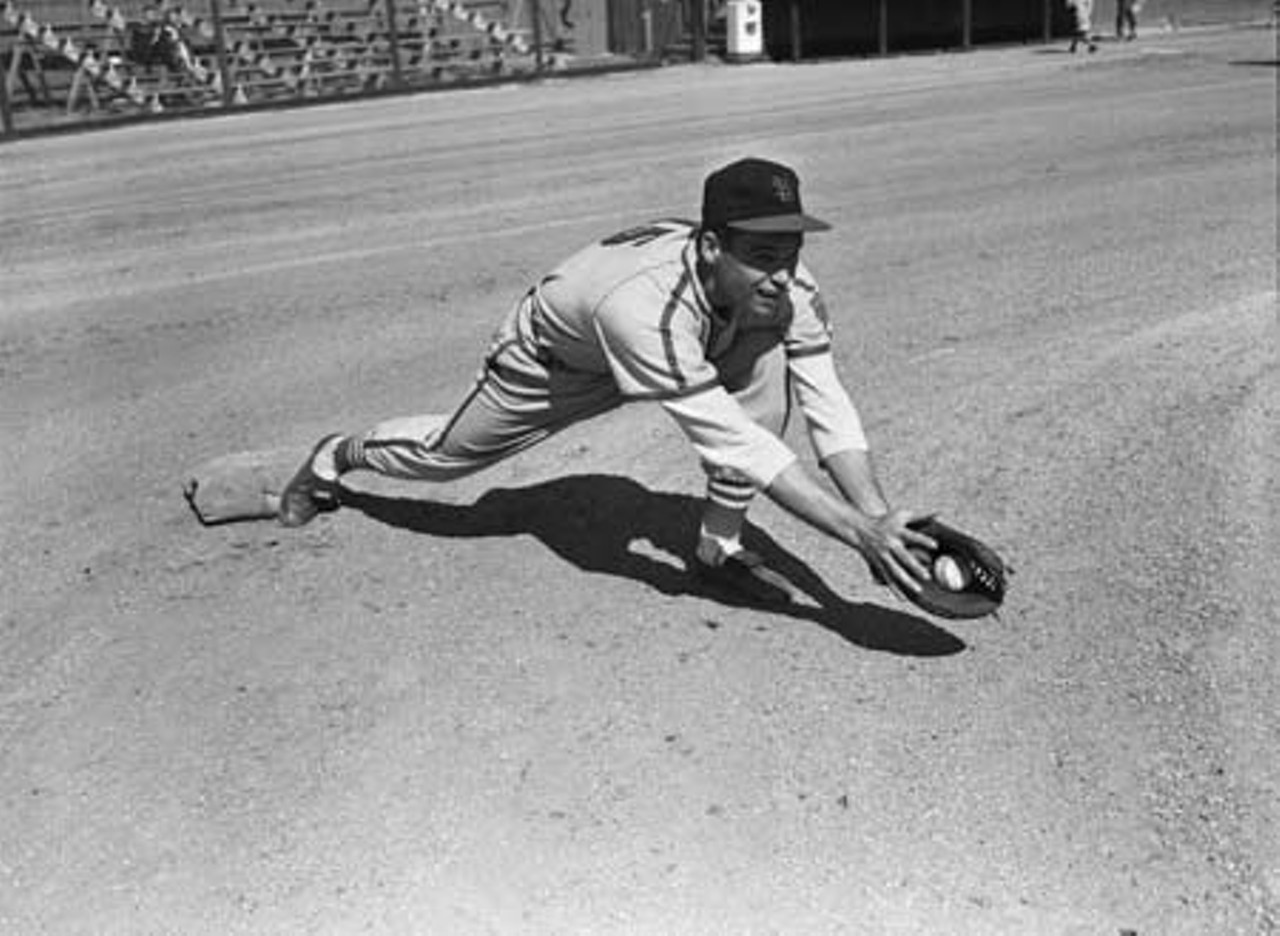 1946. Another spring training shot of Sisler.