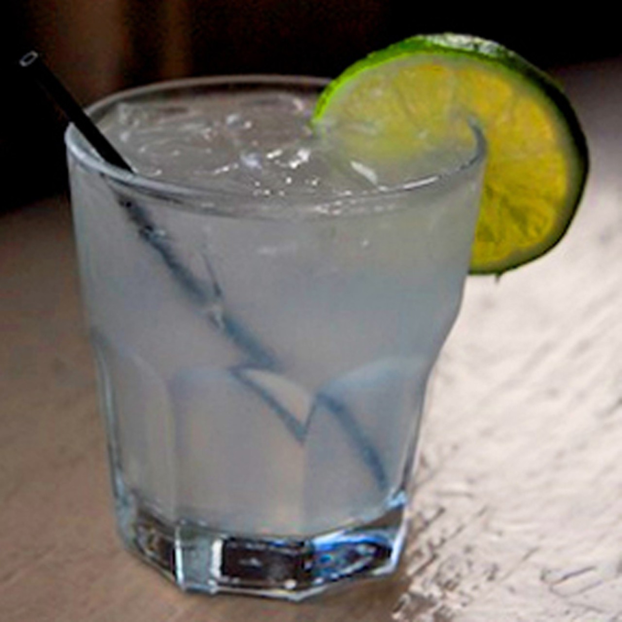 Maryland House's Gin Rickey: Two ounces of gin, the juice of half a lime and sparkling water. It's less harsh than a gin and tonic, and you also sound cooler ordering it.