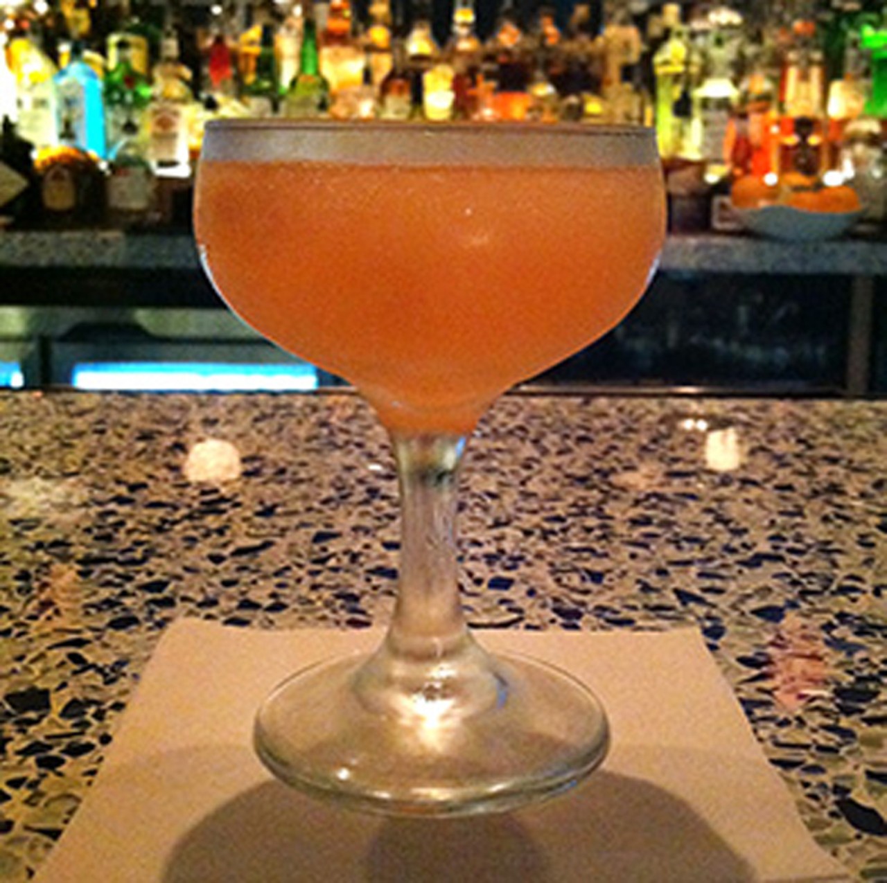 Grapefruit and tequila make up the New Moon Room's "Sidewinder".