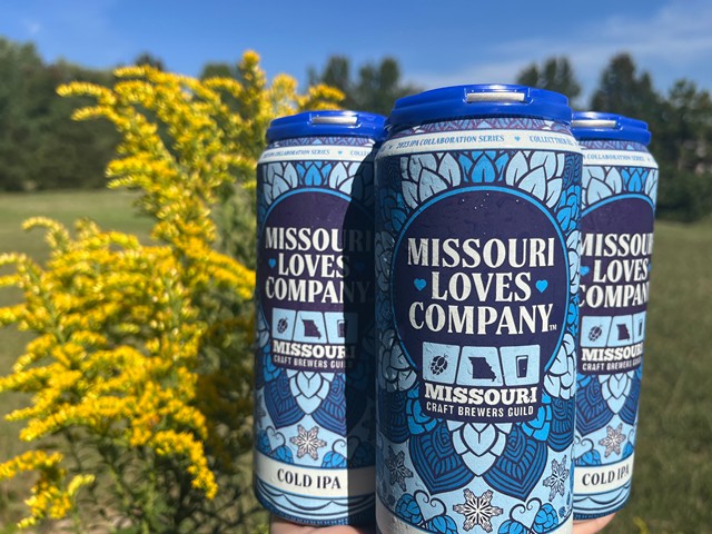The Missouri Loves Company cold IPA is a collaboration between Friendship Brewing and the Missouri Craft Brewers Guild.