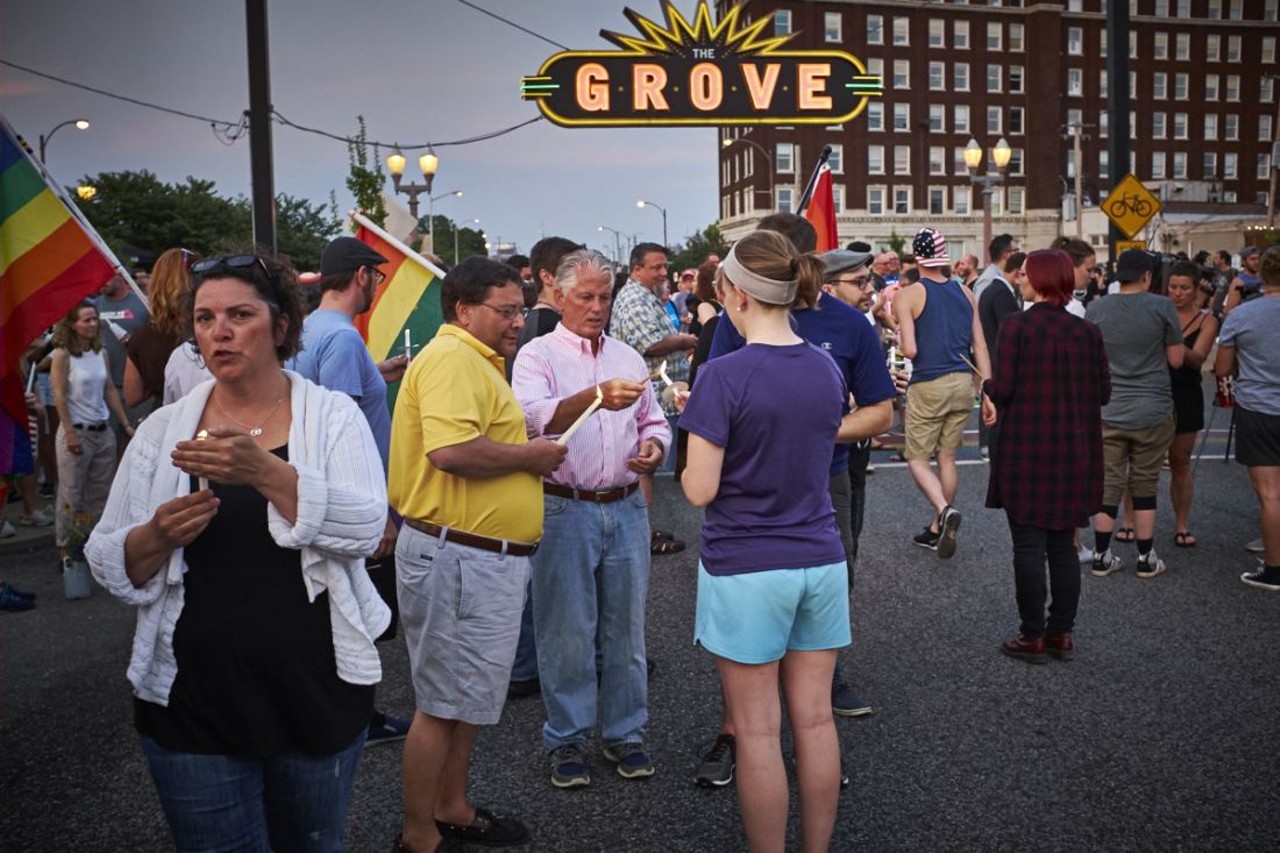 44 Moving Photos from St. Louis' Vigil in Transgender Memorial Garden