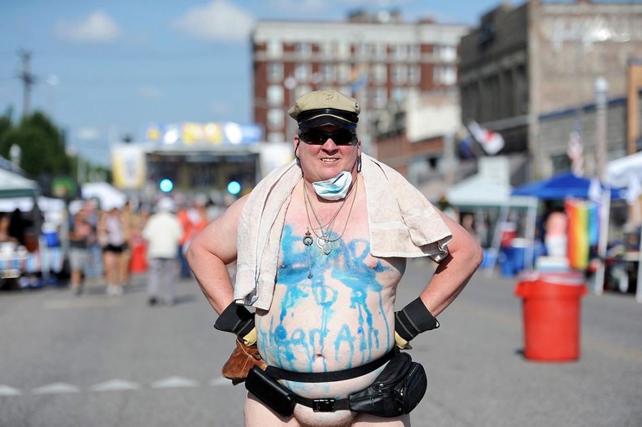 47 Nearly Nude Photos From St. Louis' World Naked Bike Ride 2016