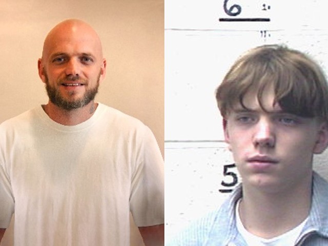 Mike Politte in a recent photo (left) and as a 14-year-old accused of murder.