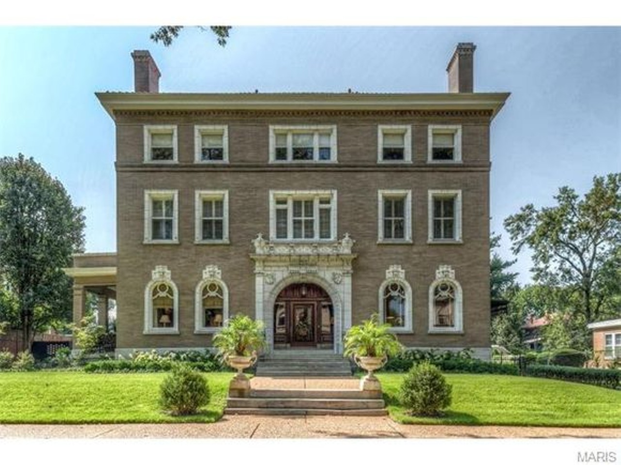 24 Washington Terrace in DeBaliviere Place is a bit more affordable at $1,395,000. That price still brings 7 bedrooms, 6 baths and what the Realtor calls "Beinke-Clymer's masterpiece."