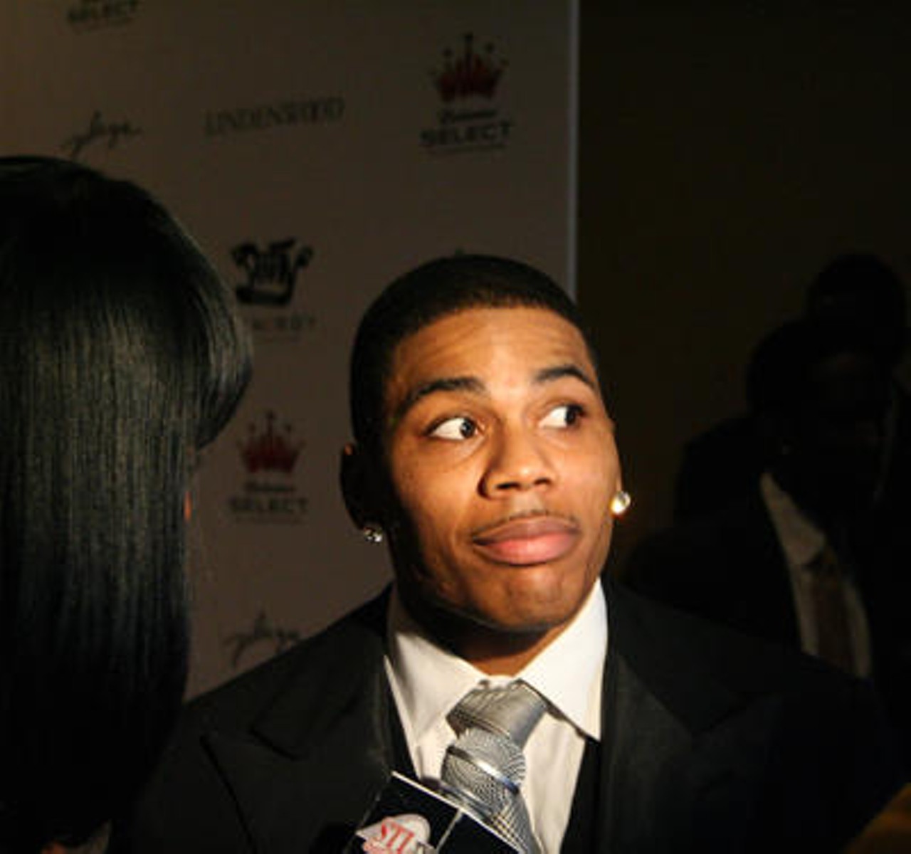 Nelly at his own Black and White Ball on November 30. More photos.