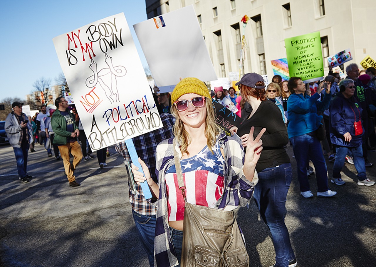 59 Amazing Photos from the St. Louis Women's March