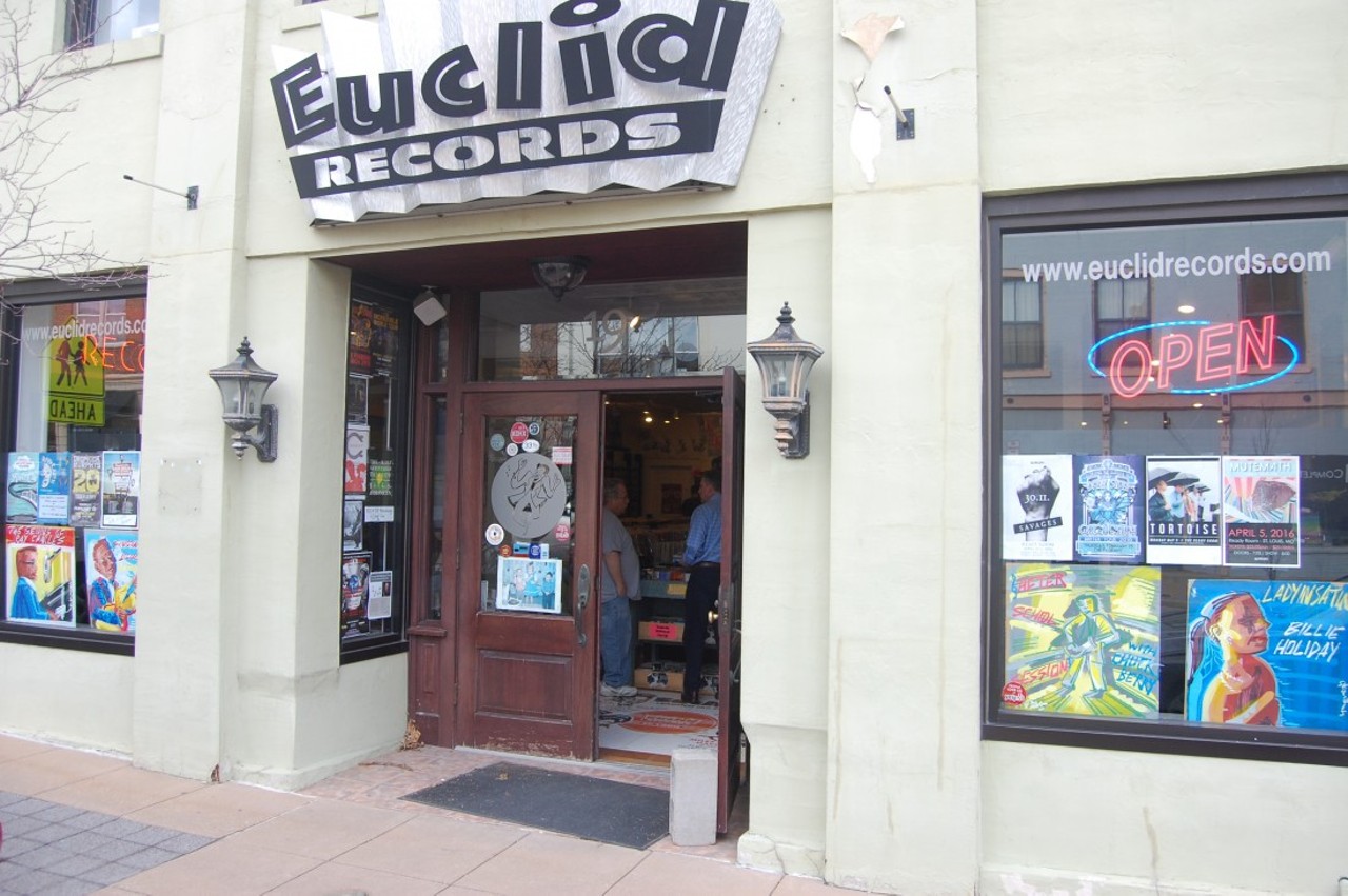 Euclid Records
19 N. Gore Ave.
St. Louis, Mo. 63119
New or used, LP or CD, you'll find it all at Euclid Records.