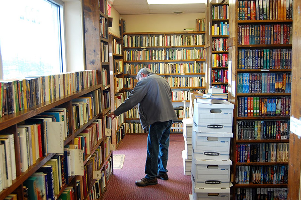 Looking for a particular book, but intimidated by the endless shelves before you? Give them the title and author of the book, and they'll find it for you.