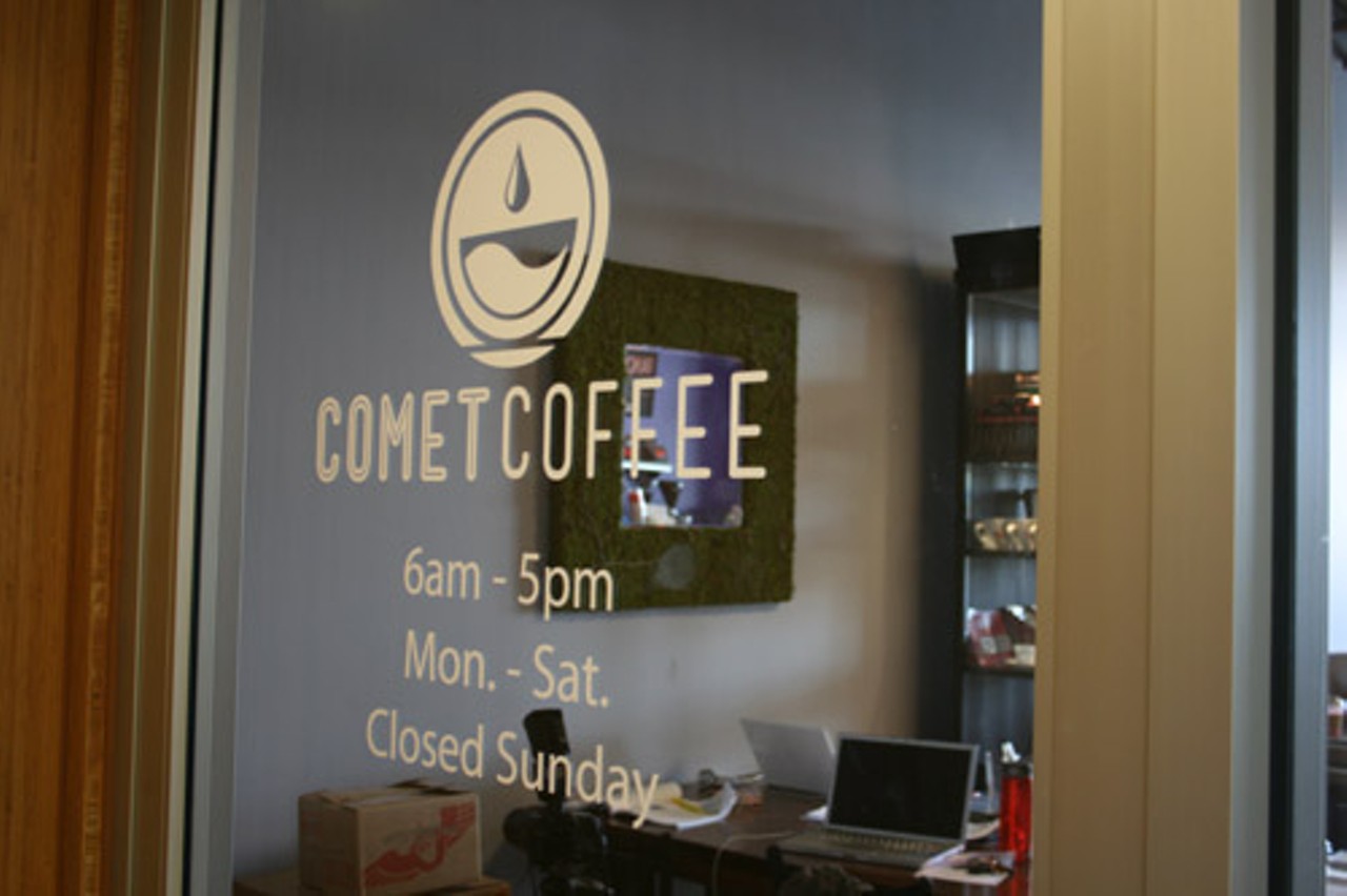 Comet Coffee opened for business in Highlands Plaza on August 15.